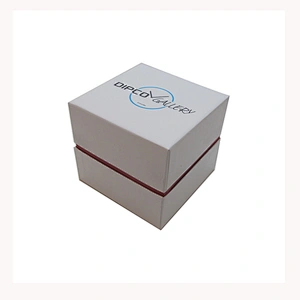 Custom Small Elegant Lift-Off Lid Shoulder Neck Lid and Base Boxes Gift Package 2 Pieces Rigid Paper Box